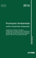 Prontuario ambientale 2016