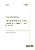 La gestione del rifiuti nella Provincia Autonoma di Trento