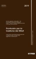 Prontuario per la Gestione dei rifiuti