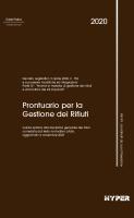 Prontuario per la Gestione dei rifiuti