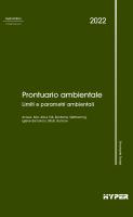 Prontuario ambientale