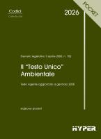 Il "Testo Unico" Ambientale " ed. pocket - pack 5 copie