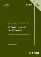Il "Testo Unico" Ambientale " pocket 