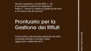 Prontuario per la Gestione dei rifiuti