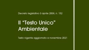 Il "Testo Unico" Ambientale " ed. pocket - pack 5 copie