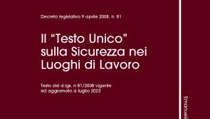 Il “Testo Unico” sulla Sicurezza nei luoghi di lavoro 