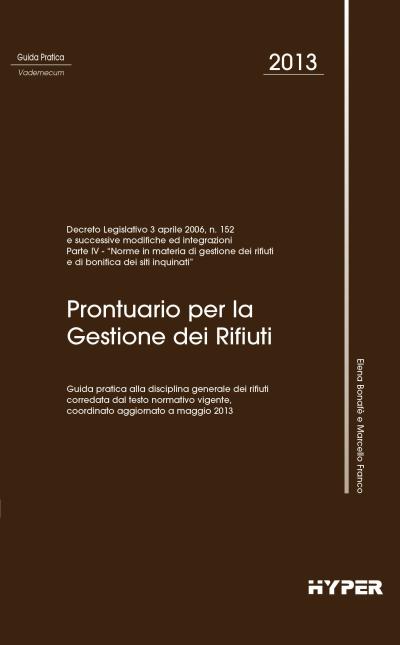 Prontuario per la Gestione dei rifiuti