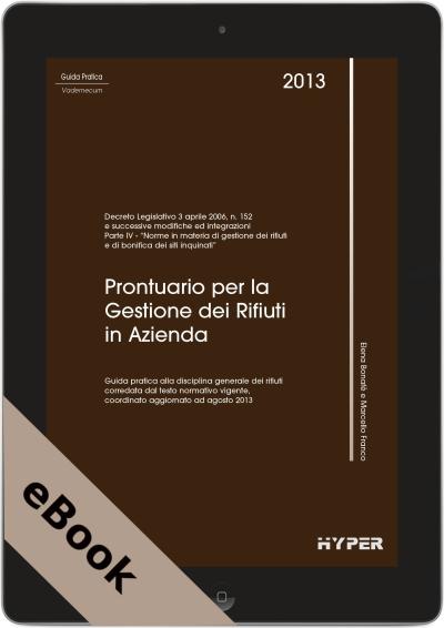 Prontuario per la Gestione dei rifiuti in Azienda