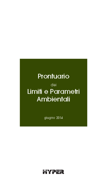 Prontuario ambientale