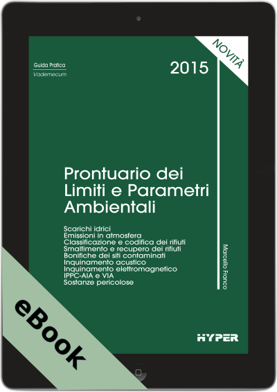 Prontuario dei limiti e parametri ambientali 2015