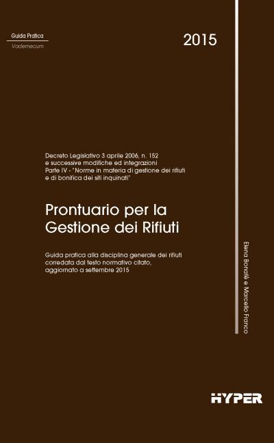 Prontuario per la Gestione dei rifiuti
