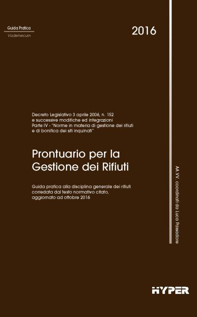 Prontuario per la Gestione dei rifiuti