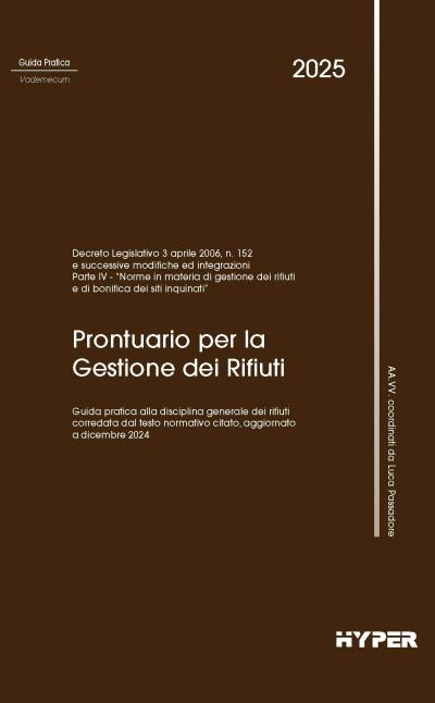 Prontuario per la Gestione dei rifiuti