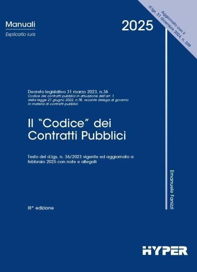 Il "Codice dei contratti pubblici